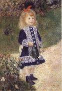 Pierre-Auguste Renoir Girl with trida painting